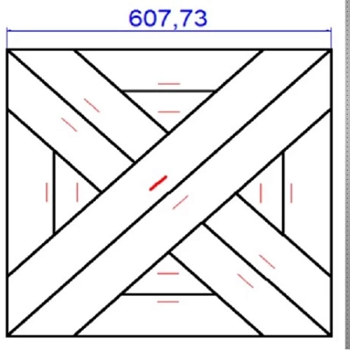 ДУБ ИНЖЕНЕРНЫЙ №2-90 МОДУЛЬНЫЙ ПАРКЕТ LAB ARTE